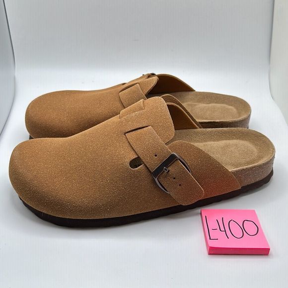 CUSHIONAIRE Womens Clog 8.5 BROWN - Picture 3 of 7